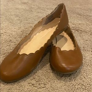 Lauren Conrad Scalloped Ballet Flats
